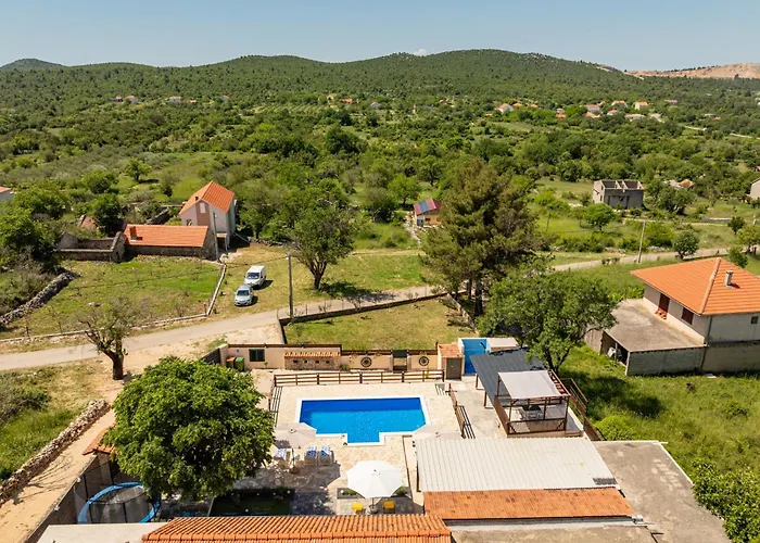 Burgija With Pool Holiday home