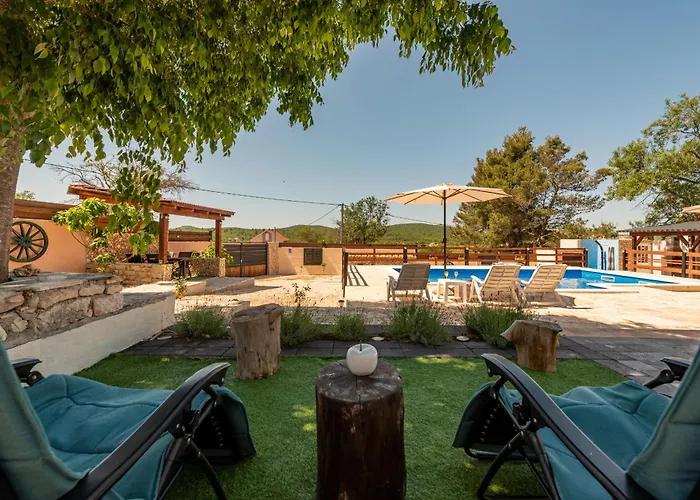 Burgija With Pool Holiday home